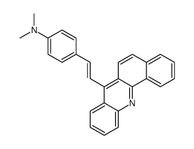 7-[p-(Dimethylamino)styryl]benz[c]acridine结构式