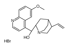 (9S)-6'-methoxycinchonan-9-ol monohydrobromide结构式