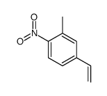 Benzene,4-ethenyl-2-methyl-1-nitro- Structure