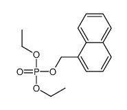 Phosphoric acid diethyl(1-naphtylmethyl) ester结构式