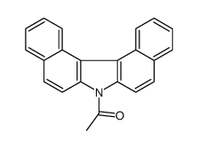 N-acetyl-7H-dibenzo(c,g)carbazole Structure