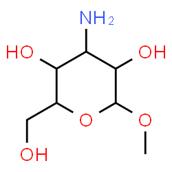 Hexopyranoside, methyl 3-amino-3-deoxy- (9CI) picture