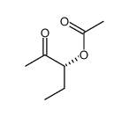 2-Pentanone, 3-(acetyloxy)-, (3R)- (9CI) Structure