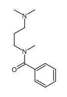 N-[3-(dimethylamino)propyl]-N-methylbenzamide结构式