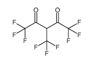 1,1,1,5,5,5-hexafluoro-3-(trifluoromethyl)pentane-2,4-dione结构式