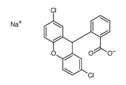 sodium 2-(2,7-dichloroxanthen-9-yl)benzoate结构式