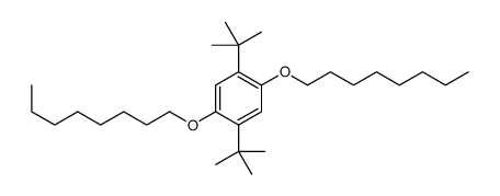 1,4-ditert-butyl-2,5-dioctoxybenzene结构式