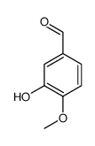 3-Hydroxy-4-methoxybenzaldehyde-d3 structure