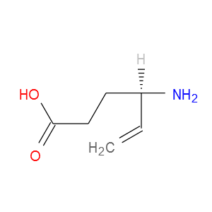 (R)-4-氨基己-5-烯酸结构式