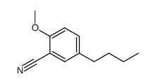 2-cyano-4-n-butylanisole Structure