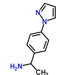 1-(4-(1H-Pyrazol-1-yl)phenyl)ethanamine picture