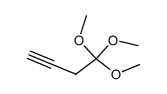 1,1,1-trimethoxy-3-butyne Structure