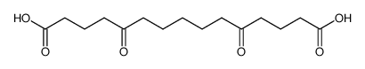 5,11-dioxo-pentadecanedioic acid结构式