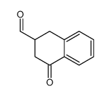 4-oxo-2,3-dihydro-1H-naphthalene-2-carbaldehyde Structure