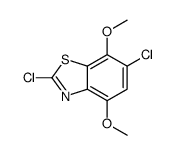 2,6-DICHLORO-4,7-DIMETHOXYBENZOTHIAZOLE Structure