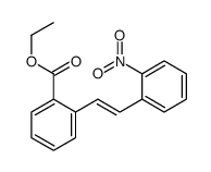 ethyl 2-[2-(2-nitrophenyl)ethenyl]benzoate Structure