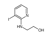 2-[(3-iodopyridin-2-yl)amino]ethanol Structure