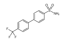 [1,1'-Biphenyl]-4-sulfonamide, 4'-(trifluoromethyl)结构式