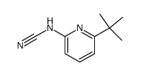 2-(cyanamino)-6-(tert-butyl)pyridine Structure