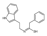 N-[2-(1H-indol-3-yl)ethyl]-2-phenylethanethioamide Structure