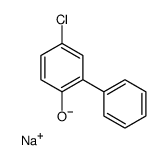 4-Chloro-2-phenylphenol, sodium salt structure