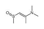 N,N-dimethyl-1-methylsulfinylprop-1-en-2-amine Structure