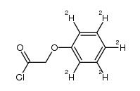 phenoxyacetyl-d5 chloride结构式