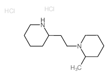 2-Methyl-1-[2-(2-piperidinyl)ethyl]piperidine dihydrochloride Structure