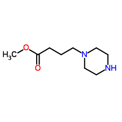 Methyl 4-(piperazin-1-yl)butanoate结构式