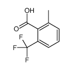 2-甲基-6-三氟甲基苯甲酸结构式