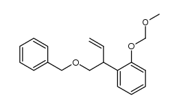 1-(1-(benzyloxy)but-3-en-2-yl)-2-(methoxymethoxy)benzene结构式