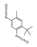 1-tert-butyl-2,4-diisocyanato-5-methylbenzene Structure