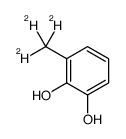 3-Methylcatechol-d3 Structure