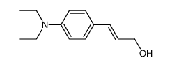 trans-4-diethylaminocinnamyl alcohol Structure