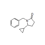 1-Benzyl-5-cyclopropylpyrrolidin-2-one Structure