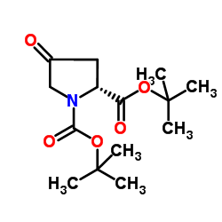 (R)-二叔丁基4-氧代吡咯烷-1,2-二羧酸酯图片