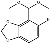 5-Bromo-4-(dimethoxymethyl)-1,3-benzodioxole Structure