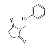 1-(Anilinomethyl)pyrrolidine-2,5-dione Structure