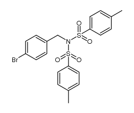 N,N-ditosyl-4-bromobenzylamine结构式