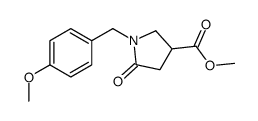 Methyl 1-(4-methoxybenzyl)-5-oxopyrrolidine-3-carboxylate picture