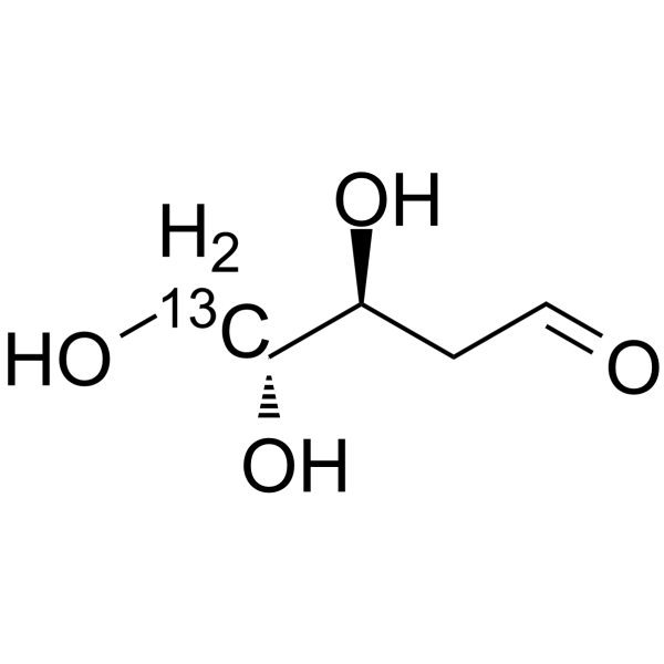 Thyminose-13C-2 Structure