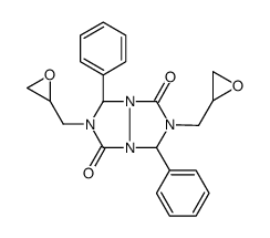 2,6-bis(oxiran-2-ylmethyl)-1,5-diphenyl-1,5-dihydro-[1,2,4]triazolo[1,2-a][1,2,4]triazole-3,7-dione Structure