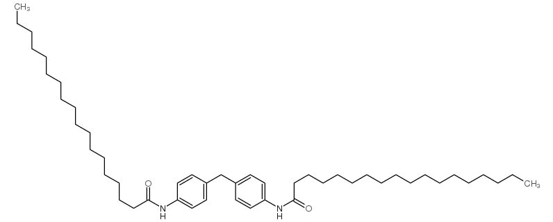 N-[4-[[4-(octadecanoylamino)phenyl]methyl]phenyl]octadecanamide Structure