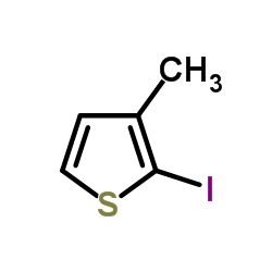 2-碘-3-甲基噻吩结构式
