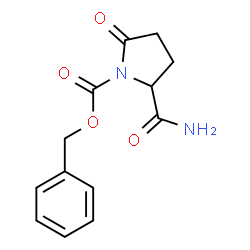 (S)-1-Cbz-5-oxopyrrolidine-2-carboxamide structure