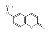 6-甲氧基-2H-色烯-2-酮结构式