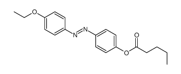 Valeric acid p-(p-ethoxyphenylazo)phenyl ester picture