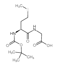 boc-met-gly-oh Structure