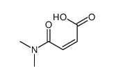 4-(dimethylamino)-4-oxobut-2-enoic acid Structure