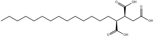 (2S,3S)-1,2,3-Heptadecanetricarboxylic acid structure